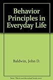 Behavior principles in everyday life