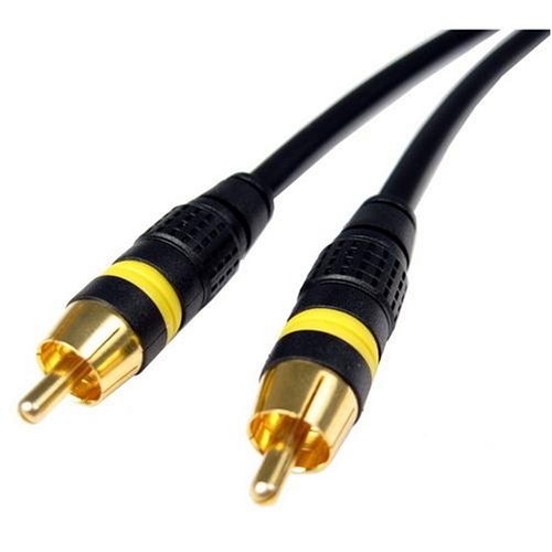 Cover image : Cables Unlimited AUD130506 Pro A/V Series 6-Feet (1xRCA) Video Cable with Gold Connectors
