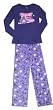 Eeyore - Winter Carnival Purple Fleece PJ Set for women