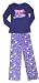 Eeyore - Winter Carnival Purple Fleece PJ Set for women - Large