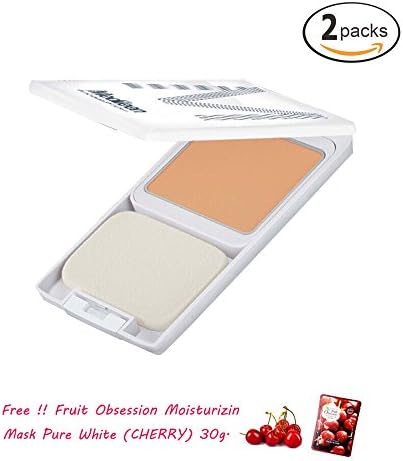 2 Units of Medileen Pro HD Compact SPF 50 PA +++ No.01 White Skin With Air Light Fit Technology Made in Korea [Get Free Tomato Facial Mask]