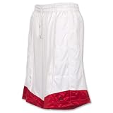 NIKE Air Jordan Retro 11 XI Shorts, White/Red