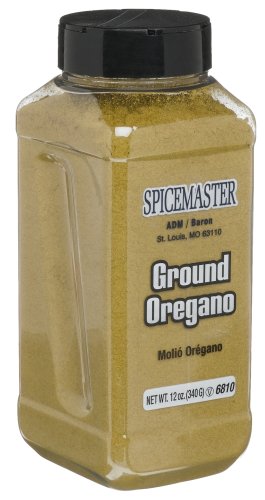 Spicemaster Oregano, Ground, 12-Ounce Plastic Canisters (Pack of 3)