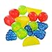 Fruit Shaped Reusable Plastic Ice Cubes - Colors May Vary