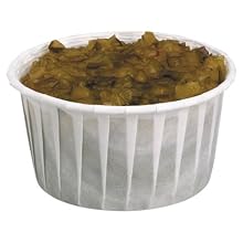 Solo 450-2050 Treated Paper Souffle Portion Cup 3.5 oz Capacity White (50 Packs of 100 cups)