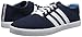 adidas NEO Men's Easy Vulcanized VS Lifestyle Skateboarding Shoe, Collegiate Navy/Running White/Argentina Blue, 11 M US