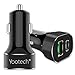 Type C Car Charger,Yootech 30W Dual USB Car Charger with Type C and Quick Charge 2.0 Port for LG G5,Nexus 5X,Nexus 6P and Other Support Device[Include Type C Cable]