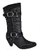 Mustang Damenschuhe Stiefel Schuhe Damenstiefel schwarz