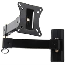 VideoSecu Swing LCD Wall Mount 20 inch Extension 55 lb loading capacity for LCD TV Monitor Flat Screen VESA 75mm/100 mm 1US