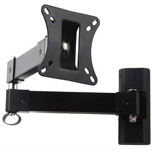 VideoSecu Swing LCD Wall Mount 20 inch Extension 55 lb loading capacity for LCD TV Monitor... by 