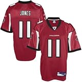 Reebok Julio Jones Atlanta Falcons Red Authentic Jersey Size 50