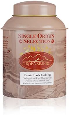 GROENSBJERG Cassia Bark Oolong Tea Organic Tea Single Origin Tea 3.17 ounce 90g