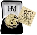 24KT Gold Super Bowl XVIII Flip coin