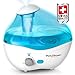 Ultrasonic Humidifier for Bedrooms, Whisper-Quiet Operation with Nightlight and Auto-Shut Off, Adjustable Mist, 16 hours Operating Time by Pohl+Schmitt