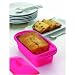 Mastrad - F72004 - Terrine en Silicone avec Livret Recettes Offert - 750 g - Bi-Ton Framboise