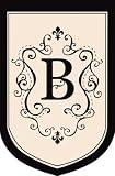 Monogram Estate Size Flag - B