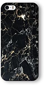 Iphone 5/5s Case, Black Marble Print 3d-sublimated, Mobile Accessories Marble 04.