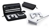 Picnic Time Mulligan Executive Travel Putter Set In Black/Silver Leatherette Case (Black/Silver)