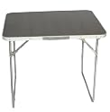 Superlight Standard Aluminium Table with Onyx-style Top (80 x 60 x H69cm)