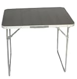 Superlight Standard Aluminium Table with Onyx-style Top (80 x 60 x H69cm)