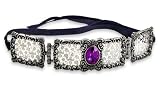 Tzarina Purple Crystal Alchemy Gothic Choker