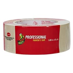 Duck Brand 970324 1.88-Inch-by-60-Yard Professional Masking Tape, Beige