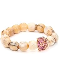 Borgioni Buddha and Yak bone Beaded Bracelet
