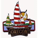 Oregon Magnet 2D Sailboat