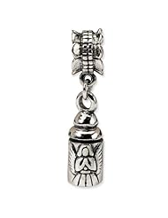Sterling Silver Reflections Angel Ash Dangle Bead
