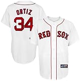 Boston Red Sox Toddler Replica David Ortiz Home Jersey By Majestic Athletic