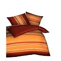 Kaeppel G-008376-32D1-VAKW Bettw�sche 2-teilig Milano 135 x 200 cm Satin, Fb. karmin