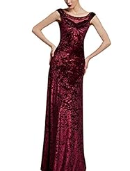A-line Cocktail Floor Length Scoop Neck Natural   Waistline Polyester/Taffeta/Velvet Beaded Bubble Dress Sleeveless Tank Evening Dress/Homecoming Dress/Pageant Dress/Prom Dress/Party Dress/Wedding Dre