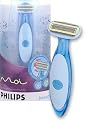 (PHILIPS) BEAUTY MOI LADIES SHAVER ( WET & DRY & RECHARGEABLE)