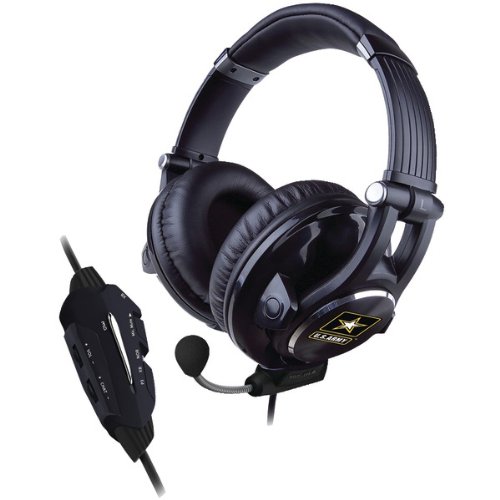 PLAYSTATION(R)3/XBOX 360(R)/PC U.S. ARMY(TM) UNIVERSAL GAMING HEADSET WITH 3D EFFECT (Catalog Category: VIDEO GAME ACCESS / VIDEO GAME ACCESSORIES)
