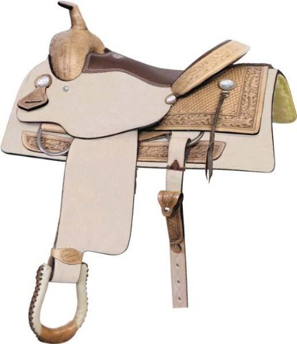 Saddlesmith Of Texas Texas T Penner Saddle - Natural Gold - 16