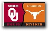 Texas Longhorns / Oklahoma Sooners Rivalry 3' x 5' Flag