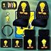 Tweety Bird Seat Covers, Floor Mats, Steering Wheel Cover, CD Visor and Key Chain 9 Pcs Set Combo