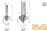 Amana 45722 V GROOVE 1 INCH DIA. 1/4 SHK.