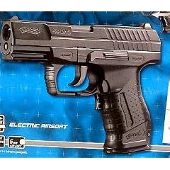 S19 Umarex Soft-Air Walther P 99 DAO BLACK ELEKTRISCHE AUTOMATISCHE SOFTIAR PISTOLE WAFFE DAS SET!!