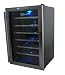 NewAir AW281E 28 Bottle Thermoelectric Wine Cooler With Chrome Plated Racks