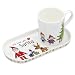 Kitchen Craft Thank You Santa Mug and Cookie Tray Gift Set