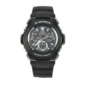 Casio Men's G1000H-1A G-Shock GIEZ Chronograph Black Dial Analog Watch
