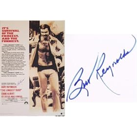 Burt Reynolds Signed The Longest Yard 27x40 Movie Poster