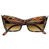 Super Cateye NYC Designer Inspired Fashion Cat Eye Sharp High-Pointed Sunglasses