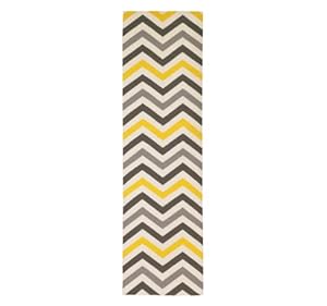 Dwellstudio Zig Zag Citrine Runner