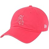 New Era Chicago White Sox Ladies Fashion Essential Adjustable Hat - Pink