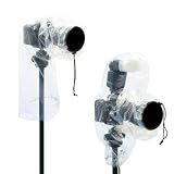 Kit de housses de protection anti-pluie JJC RI-4 2en1 - RI-5 et RI-3 - pour appareil photo avec objectif et flash externe