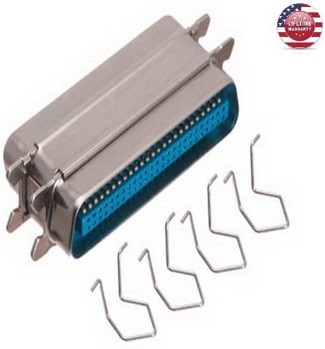 1 Pack X 50 Pin Telco / Amphenol Low Profile Gender Changer - Male to Male - By Nexiron