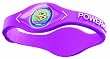 Power Balance Silicone Wristband Clear w/Pink Lettering LARGE