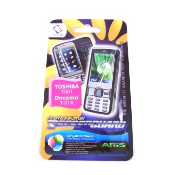 CAPDASE docomo T-01A / SoftBank X02T / Toshiba TG01 Professional Screen Guard ARiS 'Crystal Clear, Anti-Glare Protection' 「クリスタル・クリアー」 液晶保護シート SPTBTG01-C